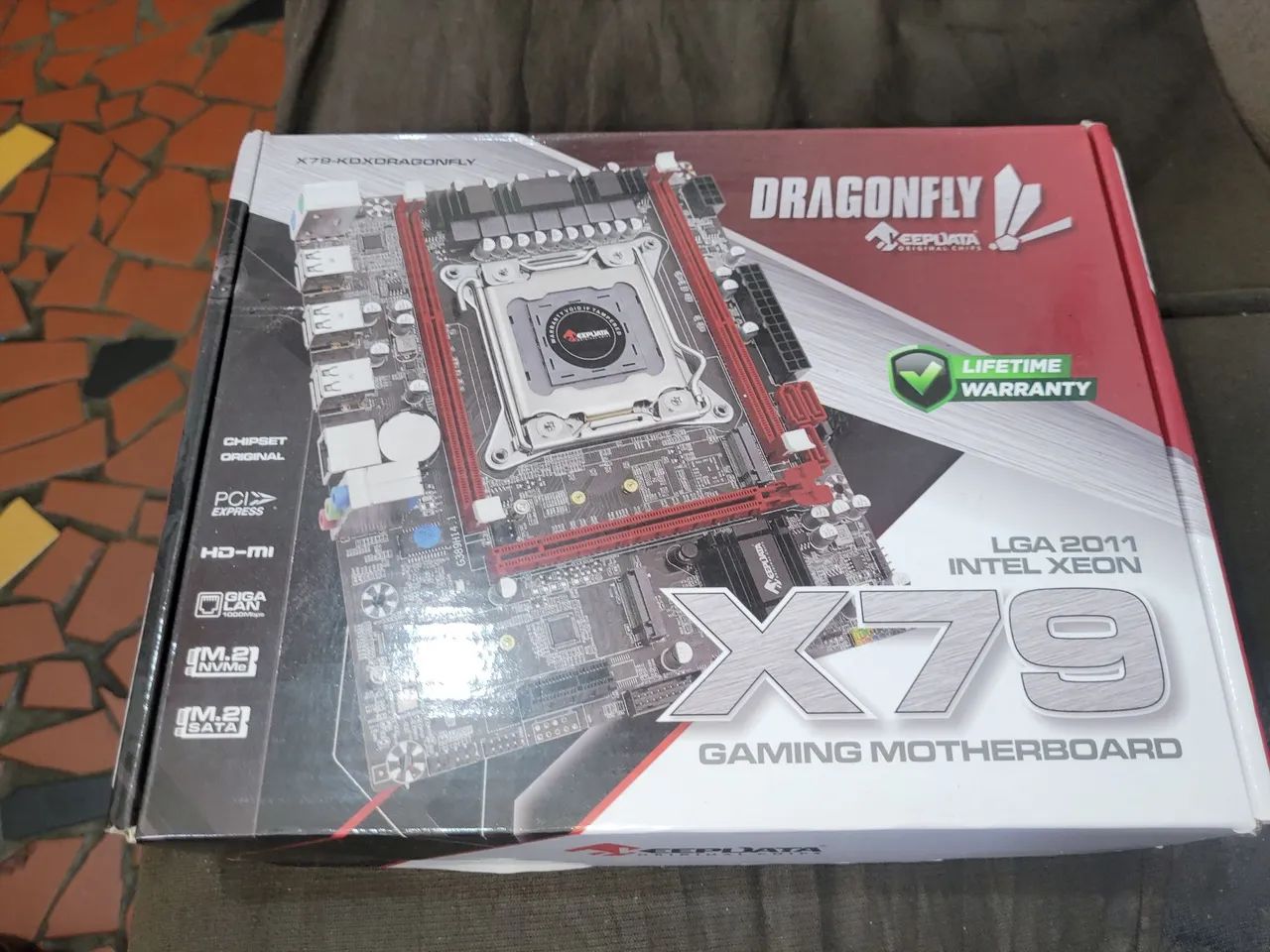 Kit placa mãe processador e memória  - Foto 2