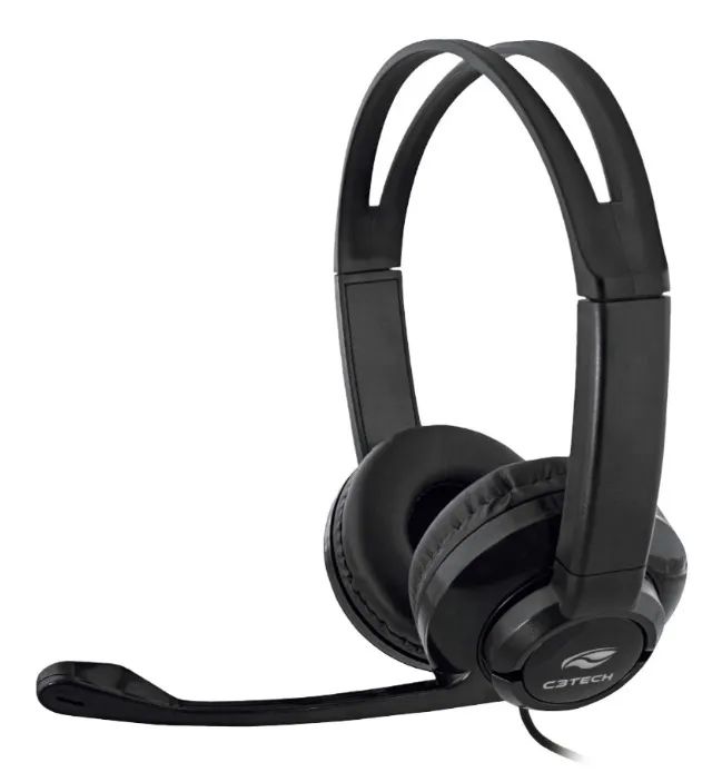 FONE COM MICROFONE PC NOTE C3TECH PH-120BK - Foto 3