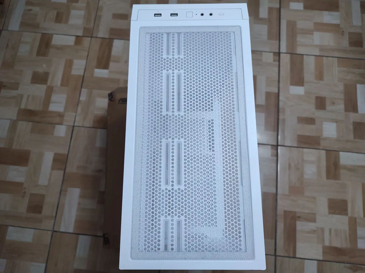 Gabinete Gamer Asus Prime A21 (Branco) - Foto 3