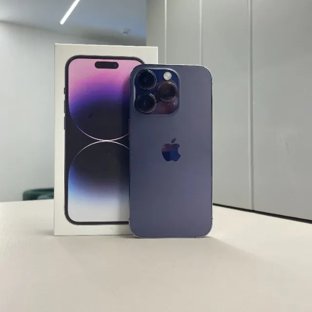 iPhone 14 Pro 256GB Roxo Bateria 88% - Usado