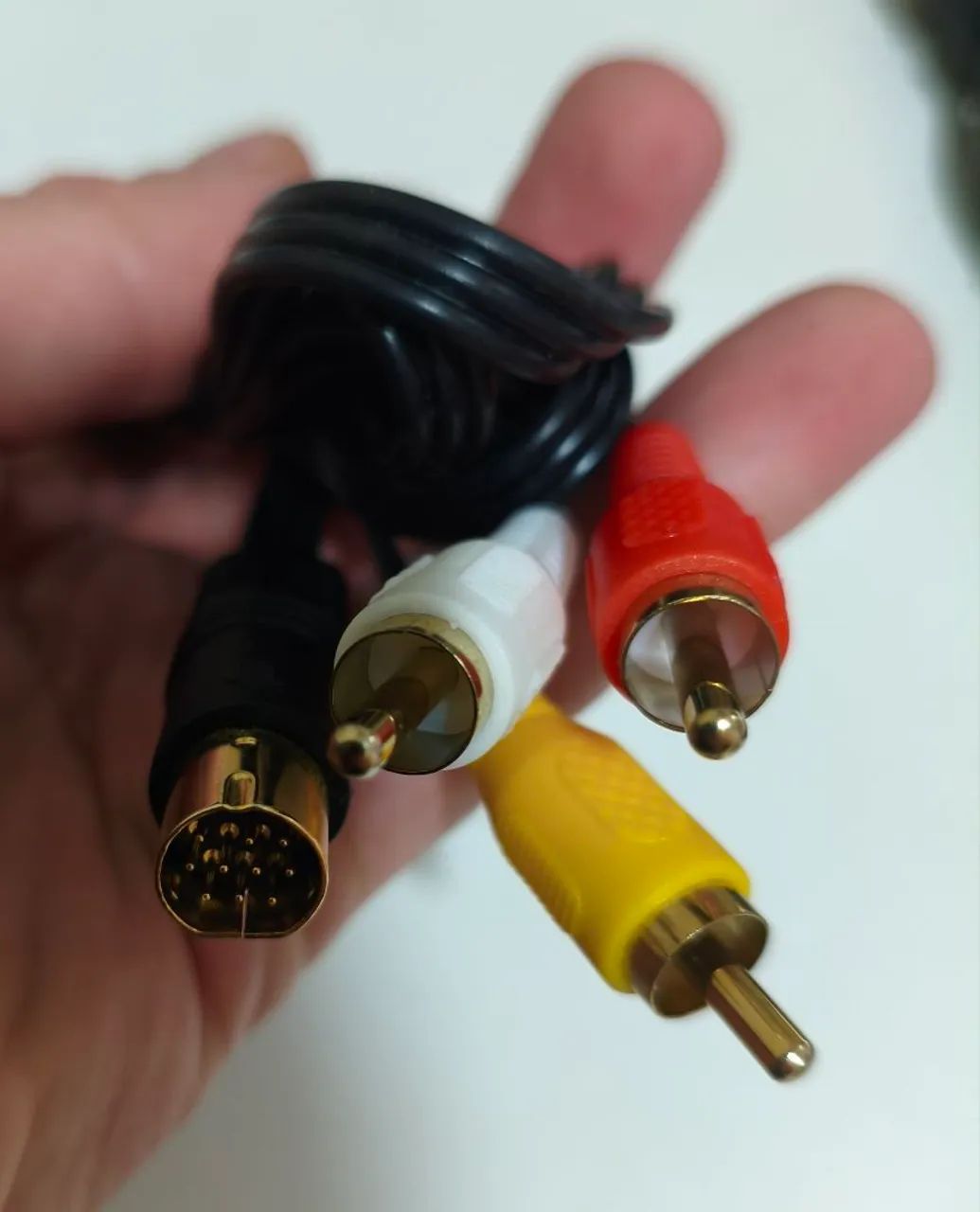Cabo áudio e vídeo para Sega Saturn  - Foto 3