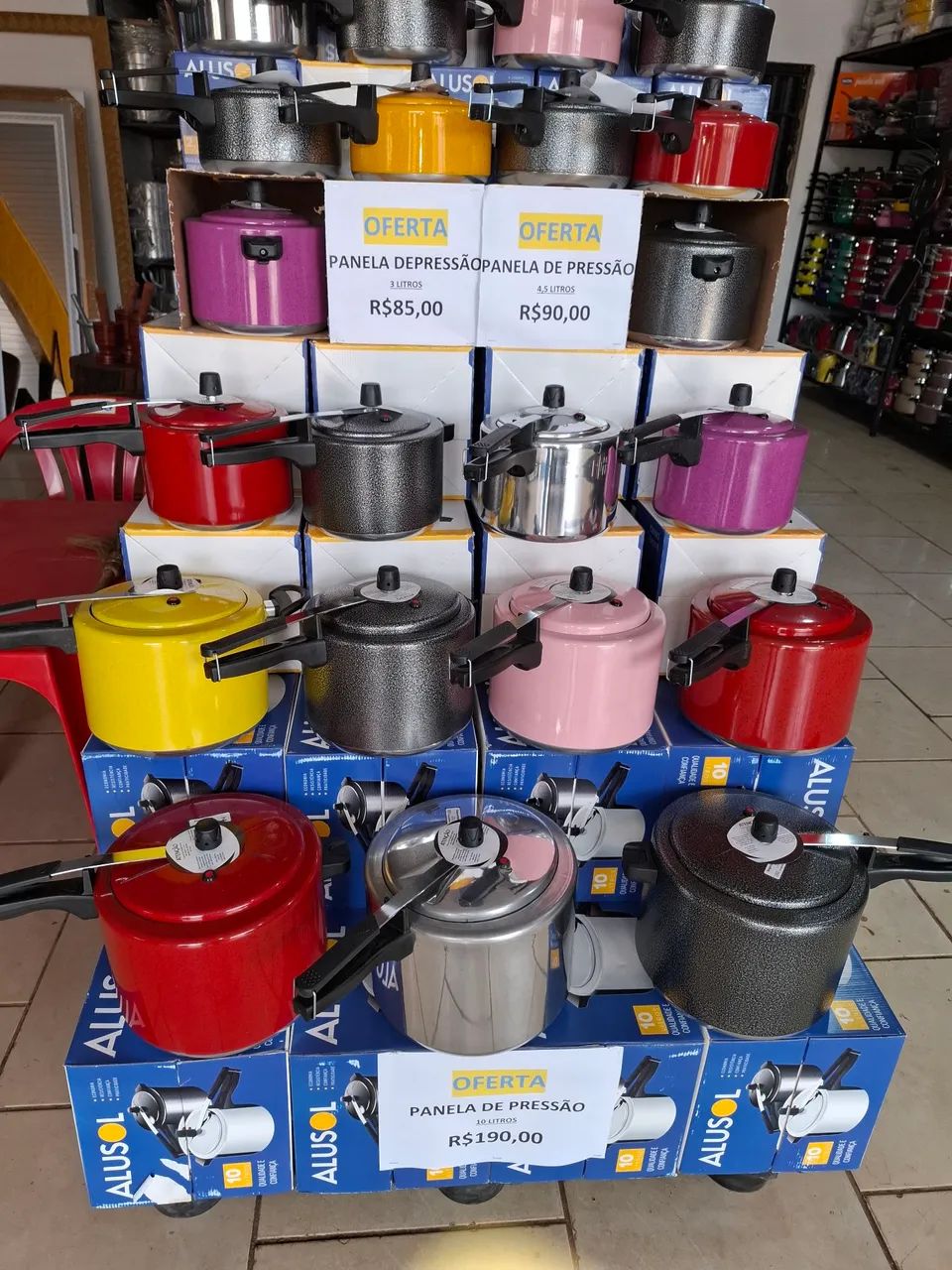 Panela de pressão 