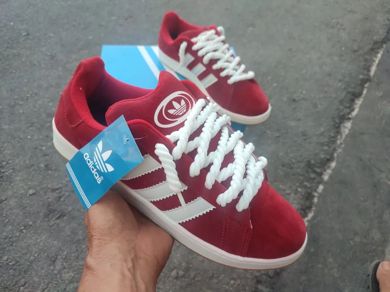 Tênis Adidas Vermelho - Foto 5