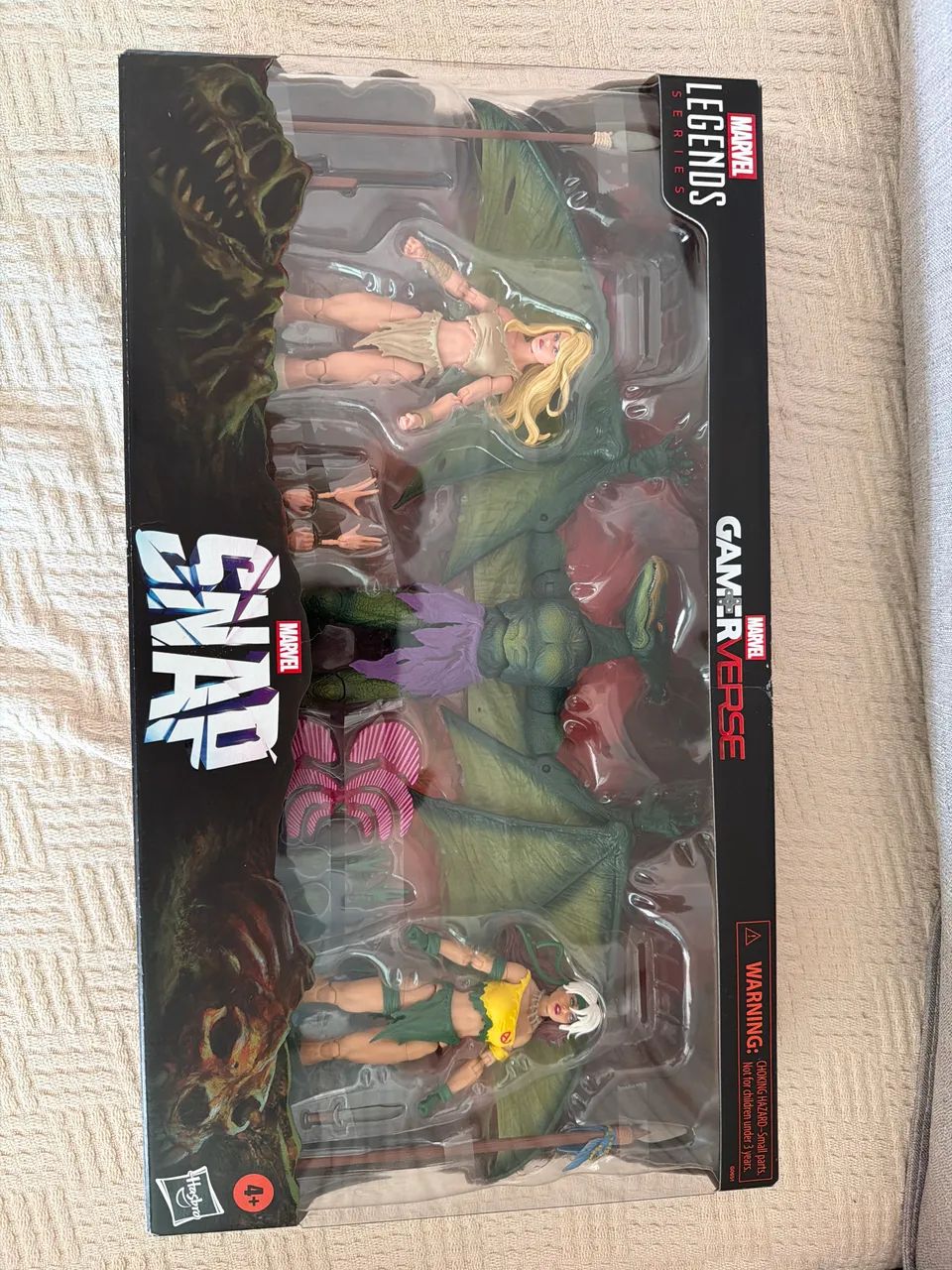 MARVEL LEGENDS GAMEVERSE SNAP VAMPIRA SAURON SHANNA