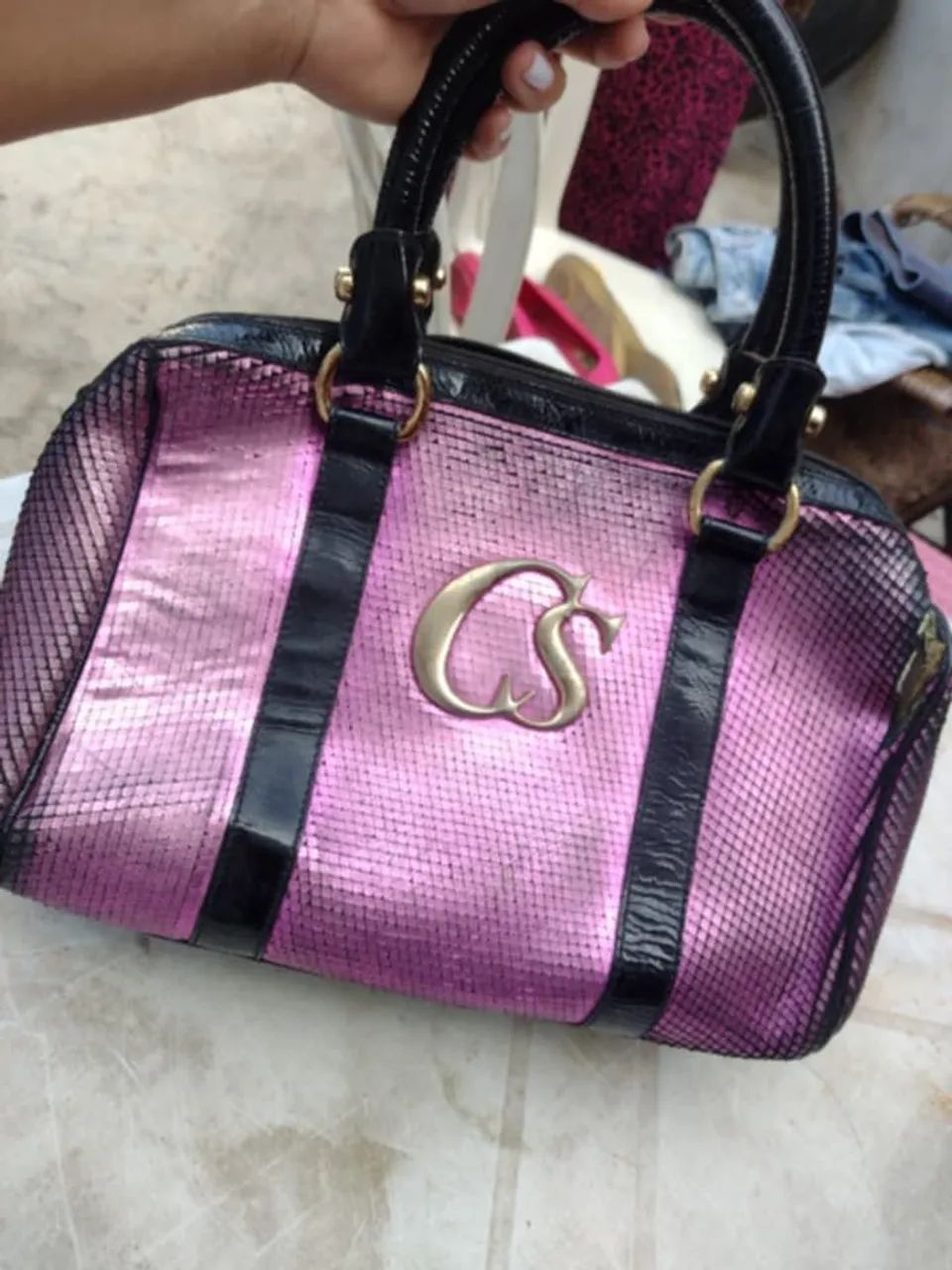 Bolsa Carmen Steffens Pink - Foto 2