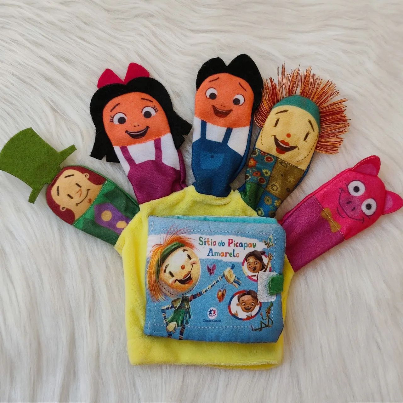 Livro Dedoche Sítio Do Pica Pau Amarelo 