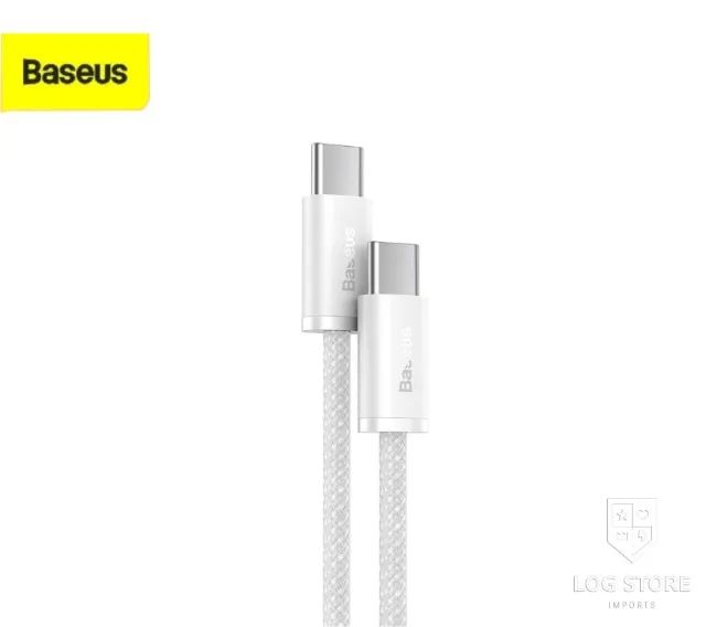 Cabo Baseus Tipo C PD 100W 20V/5A Quick Charge 1m Turbo Para Android MacBook iPhone 15/16 - Foto 3