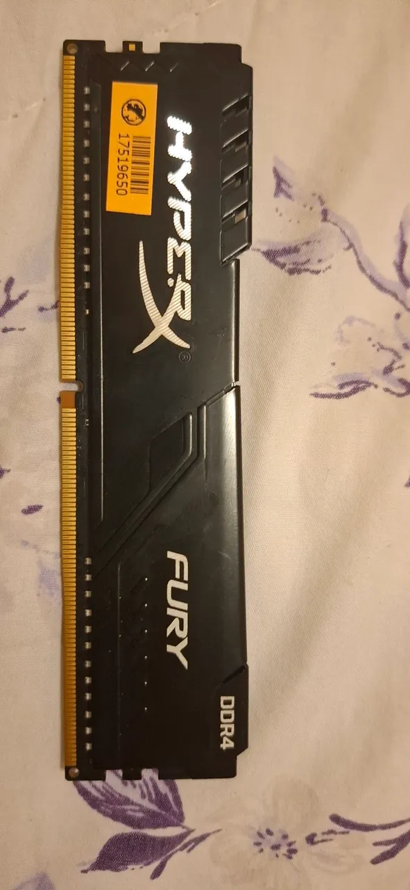 Memória RAM HyperX Fury DDR4 4gb