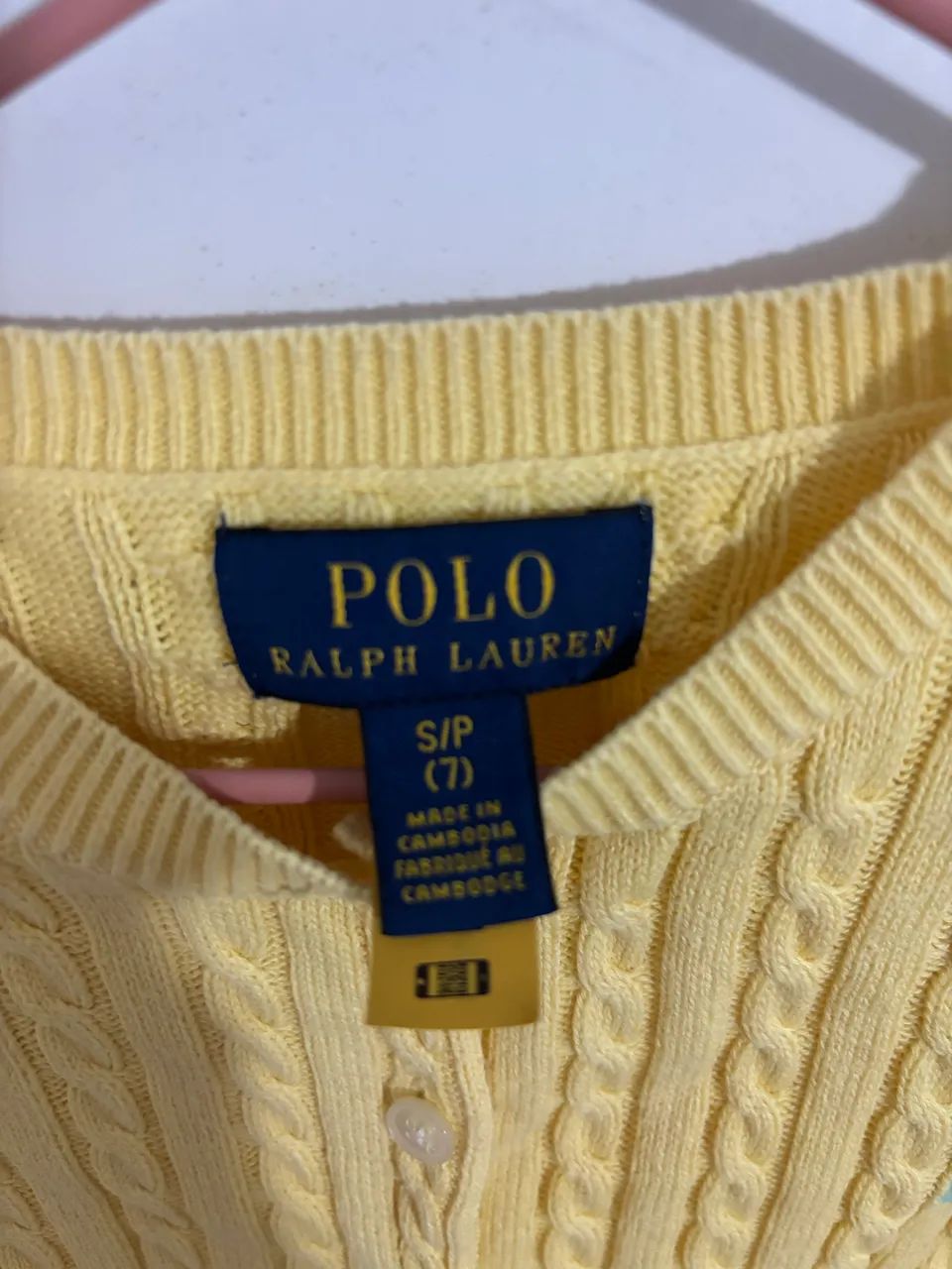 Cardigan menina Ralph Lauren - Foto 2