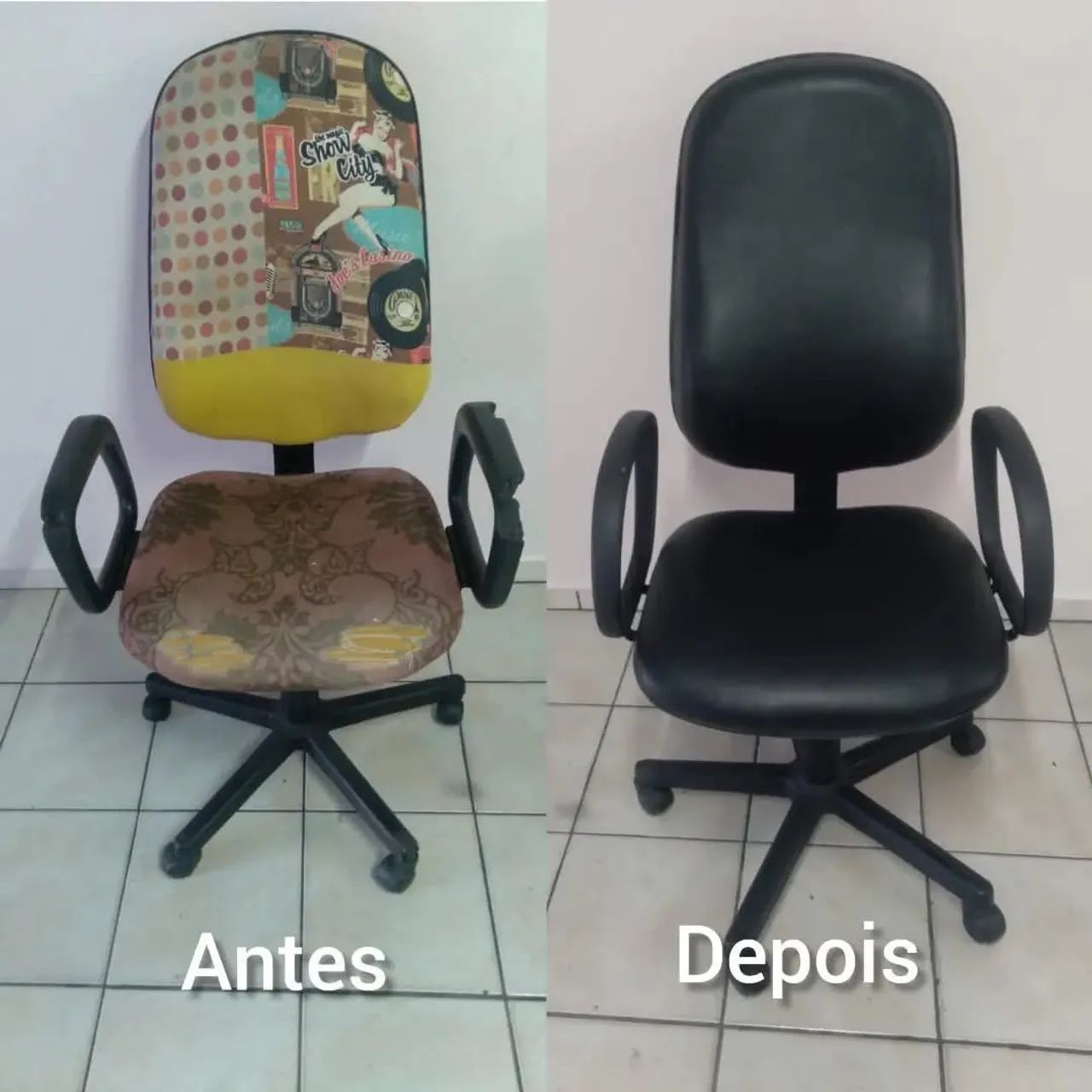 REFORMA DE CADEIRAS:: ESCRITÓRIO  - Foto 2