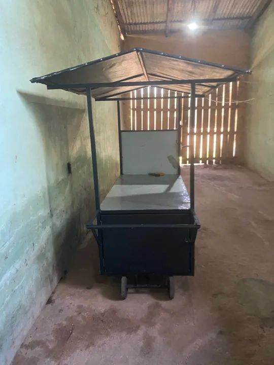 Vendo de carrinho para churrasco