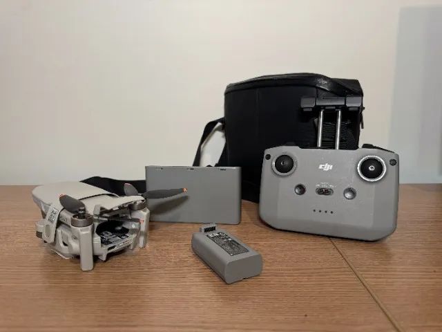 Drone Dji Mini 2 Combo (c/ 3 baterias sendo 1 NOVA) - Foto 3