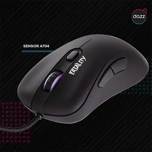 Mouse Dazz Gamer Fatality 3500 DPI USB 2.0 Sensor Avago 3050 - Foto 3