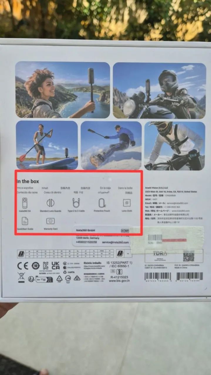 Insta360 X4 - Câmera 360 Graus 8K + Brinde* - Foto 2