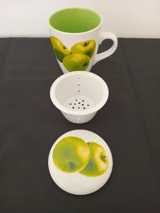 Caneca com infusor para chá - Foto 5