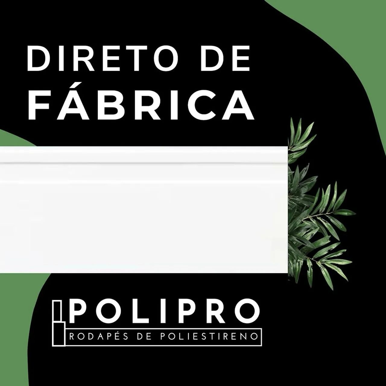 Rodapé branco para acabamento impecável - Foto 3