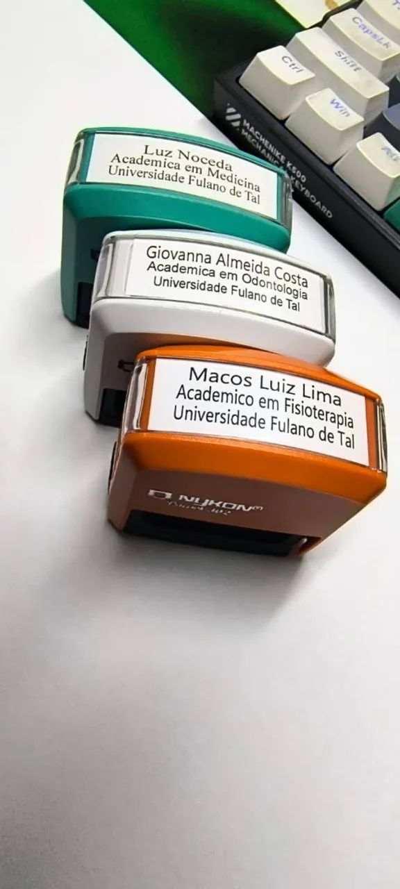 Carimbos automaticos (N-302)- Diversas Cores - Foto 2