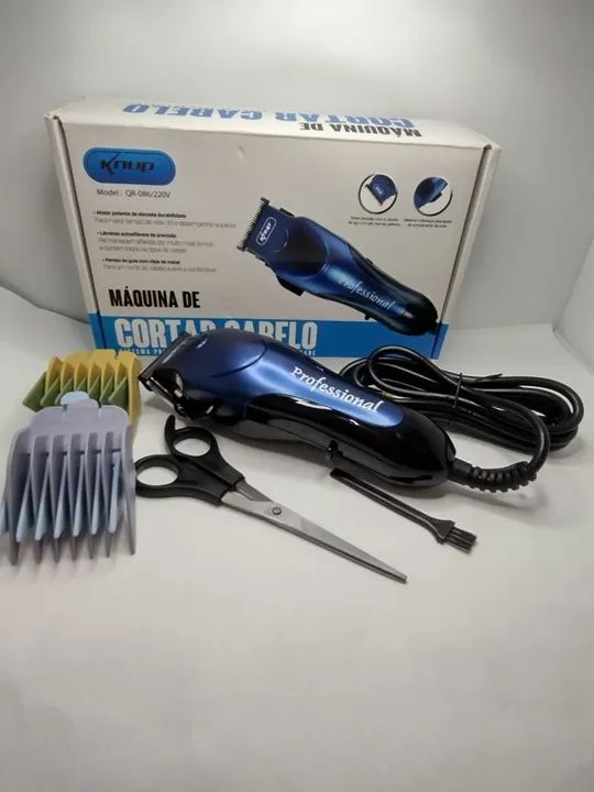 Máquina de Cortar Cabelo Profissional - Nova