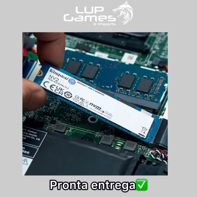 SSD nvme Kingston 1TB 6000MBS Gen 4 (Loja Física/ Garantia) - Foto 4