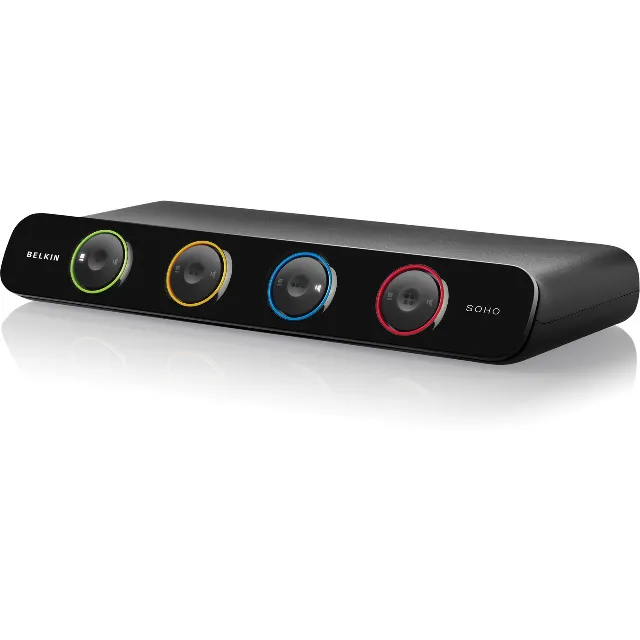 Switch KVM SOHO da Belkin (4 portas)
