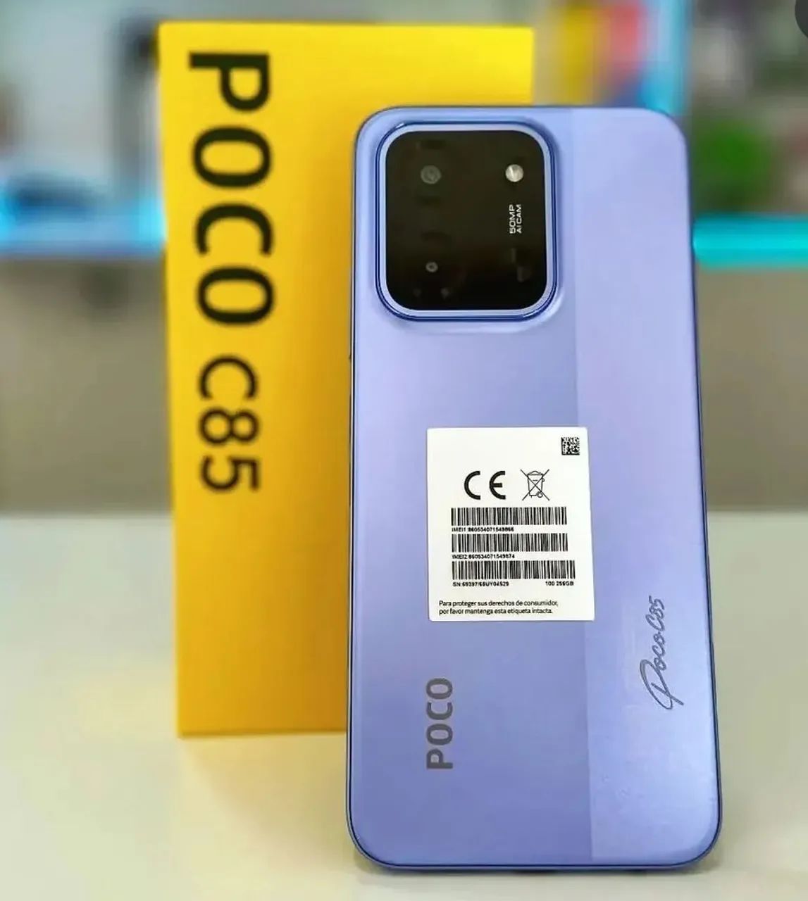 Poco C85 256GB 8GB RAM com NFC