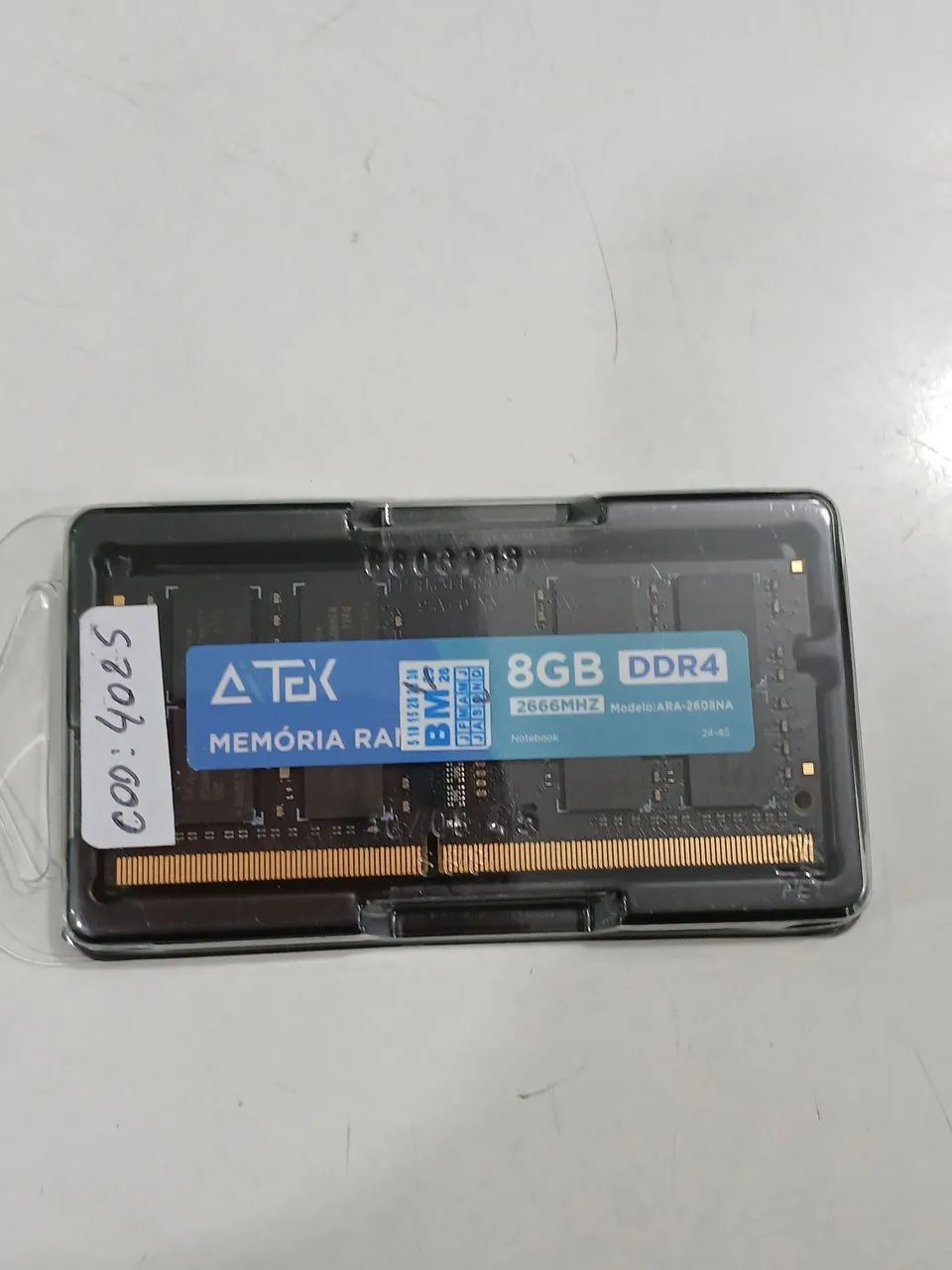 Memória 8gb para notebook 64168576099714120