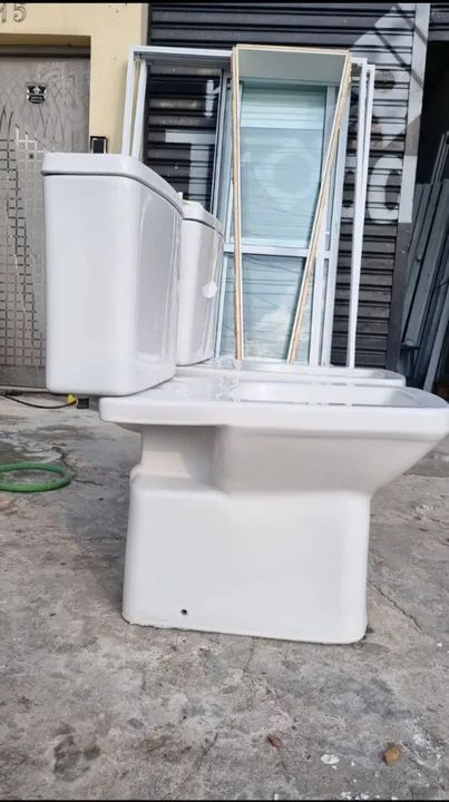 Vaso Sanitário Deca Deluxe Quadrado  - Foto 3