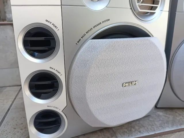 Par Caixas Som Philips 3 Vias 6 Omhs - Excelente - Foto 3