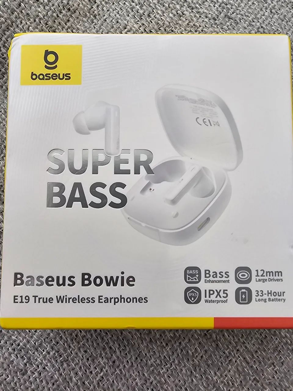 Fone de Ouvido Baseus Bowie E19 True Wireless