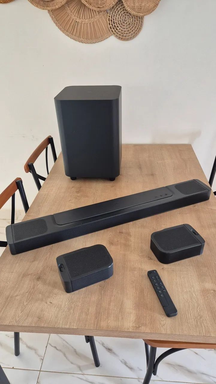 Soundbar Jbl Bar 1000 7.1.4 Canais Wireless Com 440W Rms, Pu