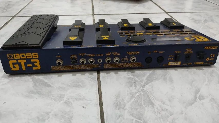 Pedaleira BOSS GT-3 - Foto 3
