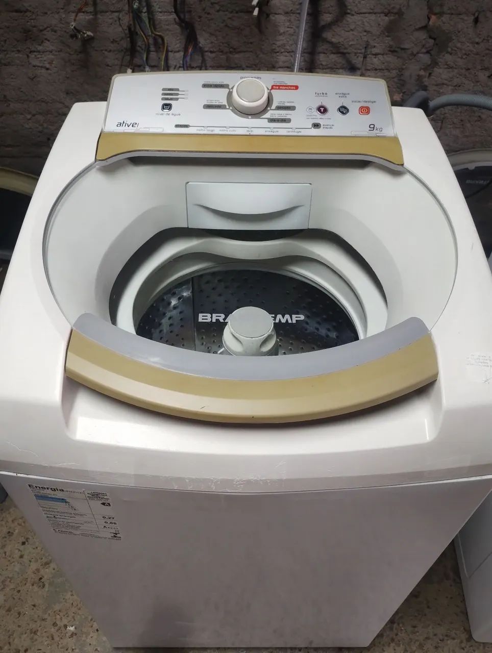 Máquina  Brastemp 9kg 110v 3 meses de garantia 