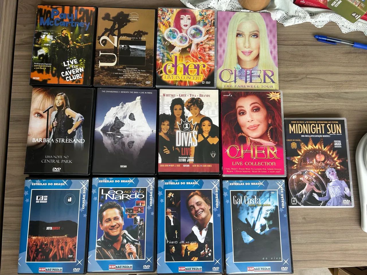 30 DVDs Musica