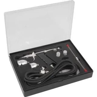 JOGO DE AEROGRAFO VONDER PROFSSIONAL C/16PCS - Foto 3