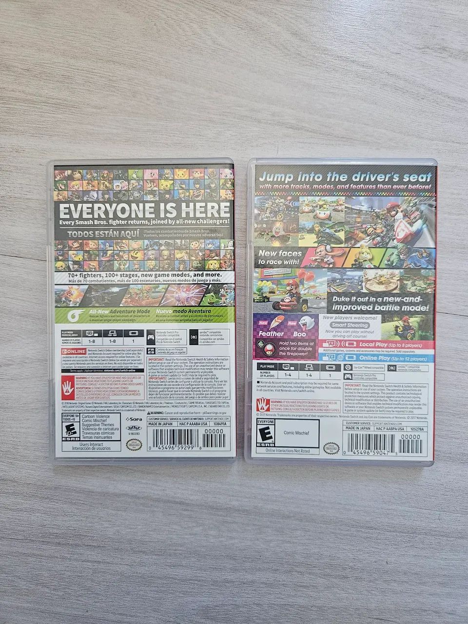 Super Smash Bros Ultimate e Mario Kart 8 Deluxe para Nintendo Switch - Foto 2