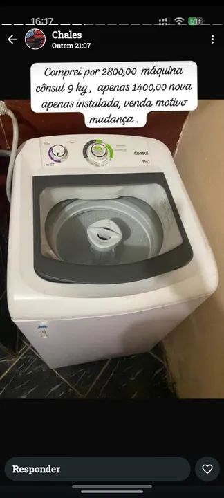 Máquina de lavar 