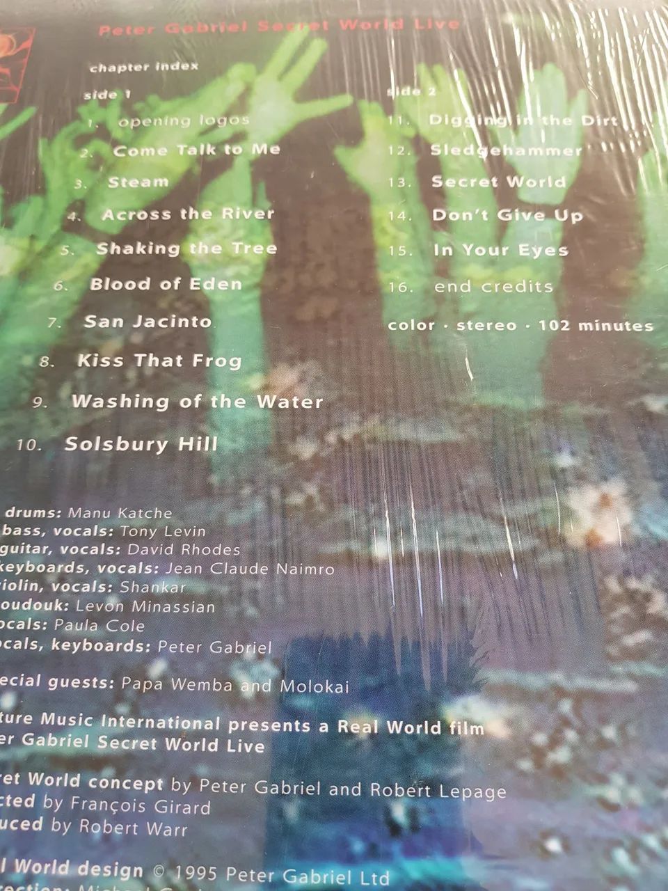 LD Laser Disc - Peter Gabriel - Secret World Live 1994 - Foto 3
