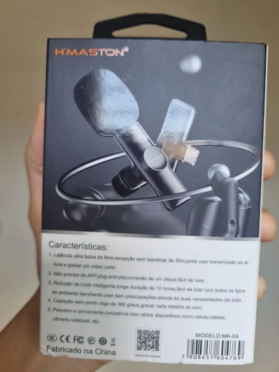 Microfone de Lapela NOVO NA CAIXA - Foto 4