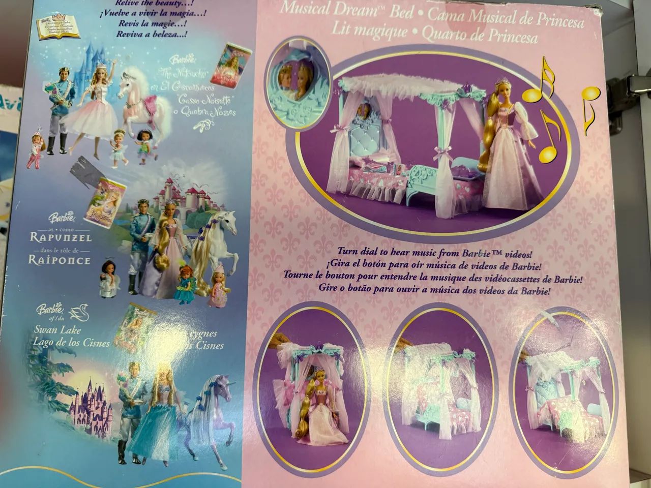Cama romantica barbie princesas
