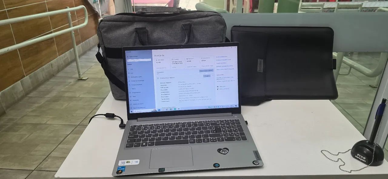 Notebook Lenovo i3 1215U 12GB RAM 238GB HD - Foto 2