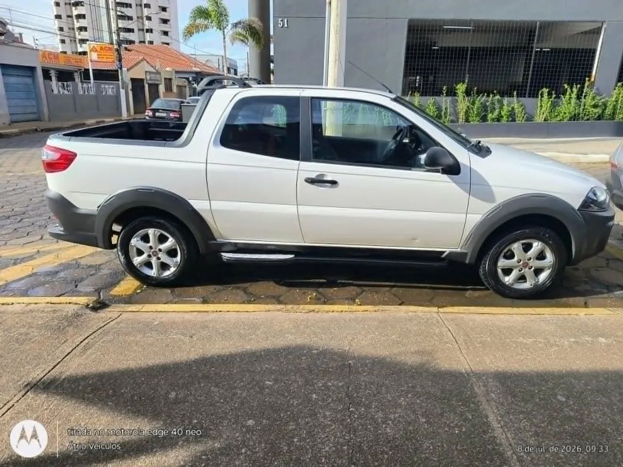 Fiat Strada Working Hard 1.4 Fire Flex 8V CD 2020 - Foto 4