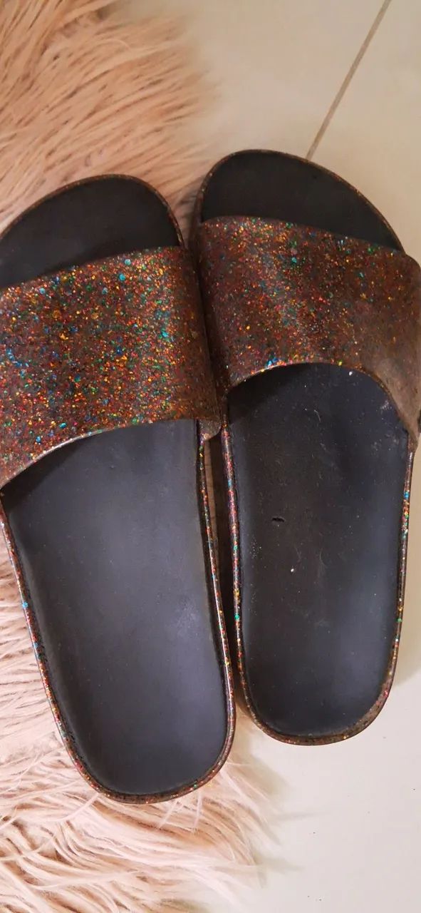 Chinelo Melissa Beach Slide Next Gen Glitter - Foto 3