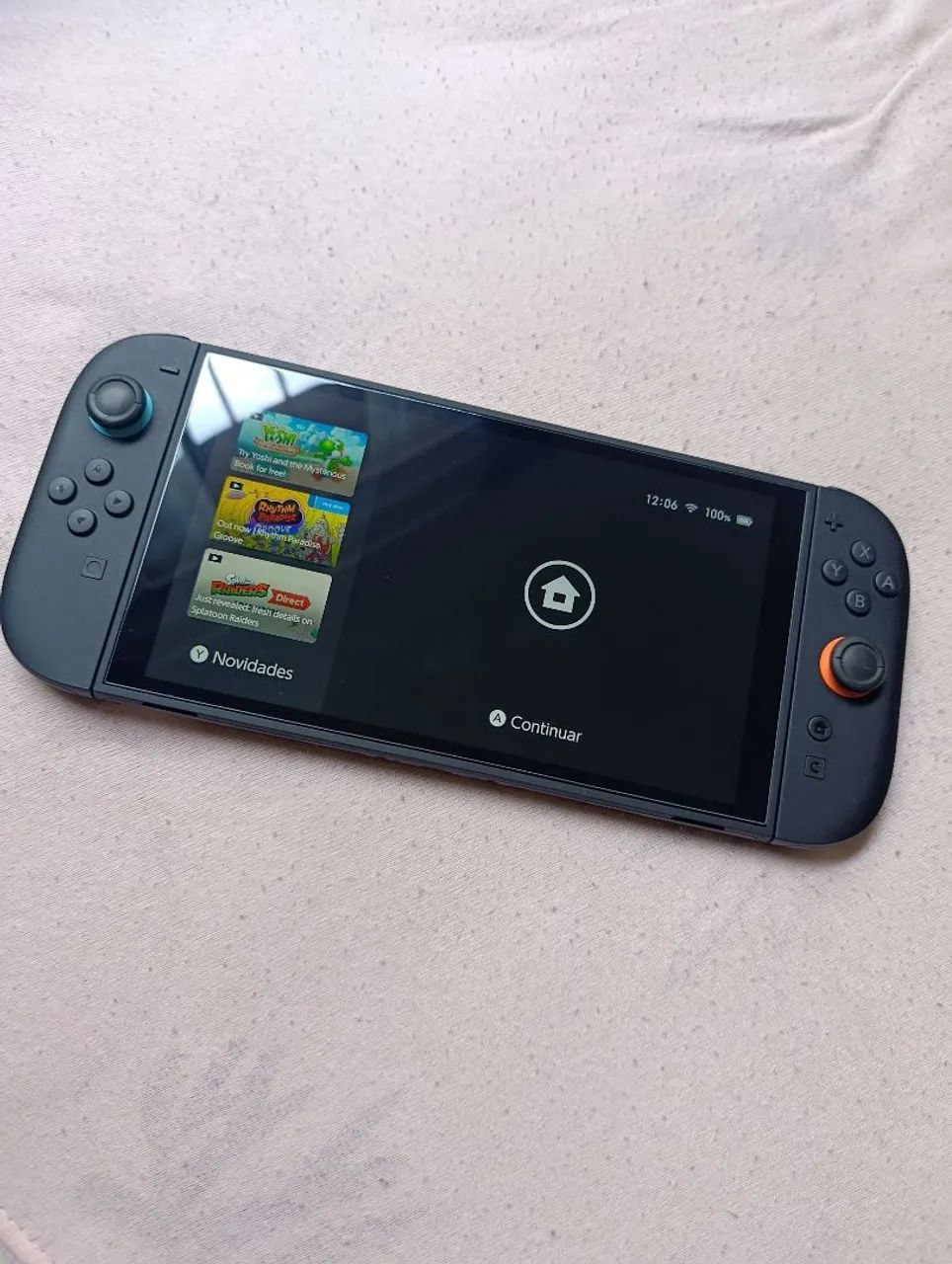 NINTENDO SWITCH 2 ZERADO, SEM JOGO E SEM A CAIXA - Foto 3