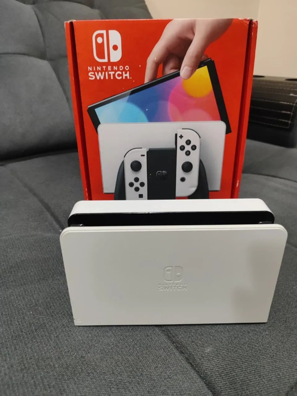 Nintendo Switch OLED completo + Pro Controller + Mario Kart + 128GB - Foto 4