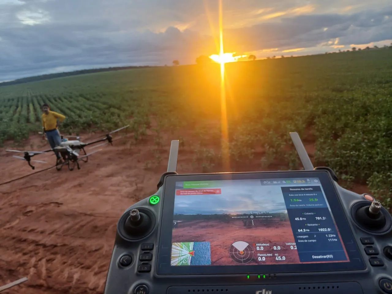 Kit Completo Drone Agrícola DJI  - Foto 4
