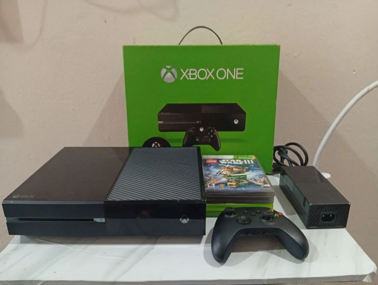 Xbox one completo com caixa 