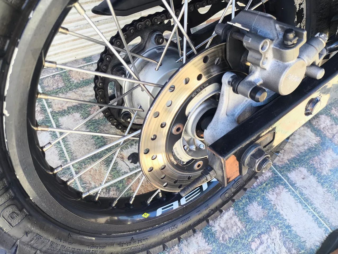 Jogo de roda da Bros 160 - Foto 3