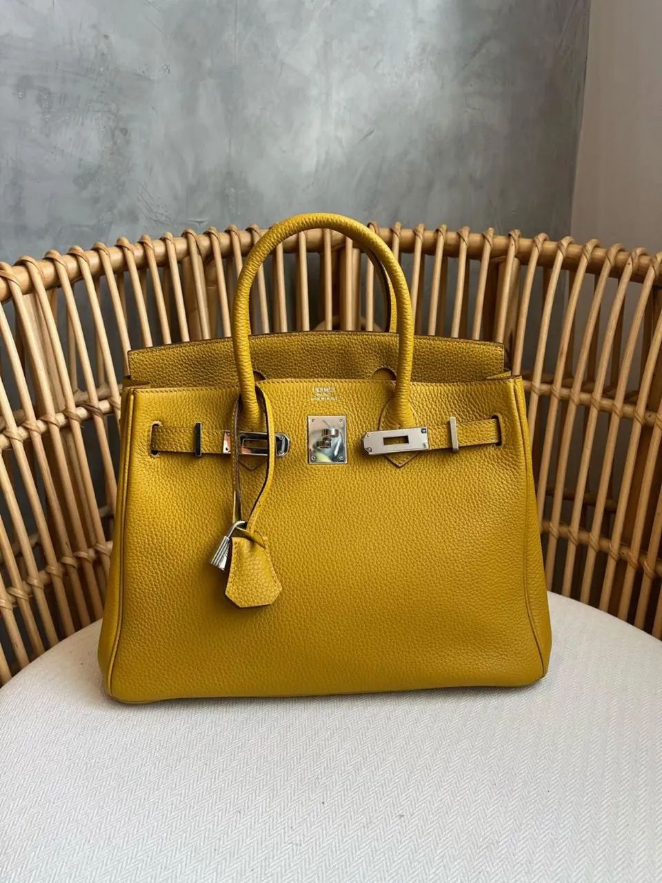 Bolsa Hermes Birkin 30  cm  - Foto 4