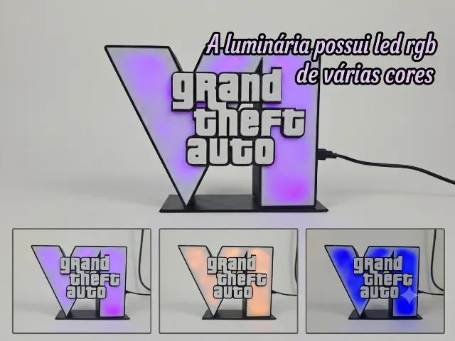 Luminária Decorativa GTA6 - Foto 3