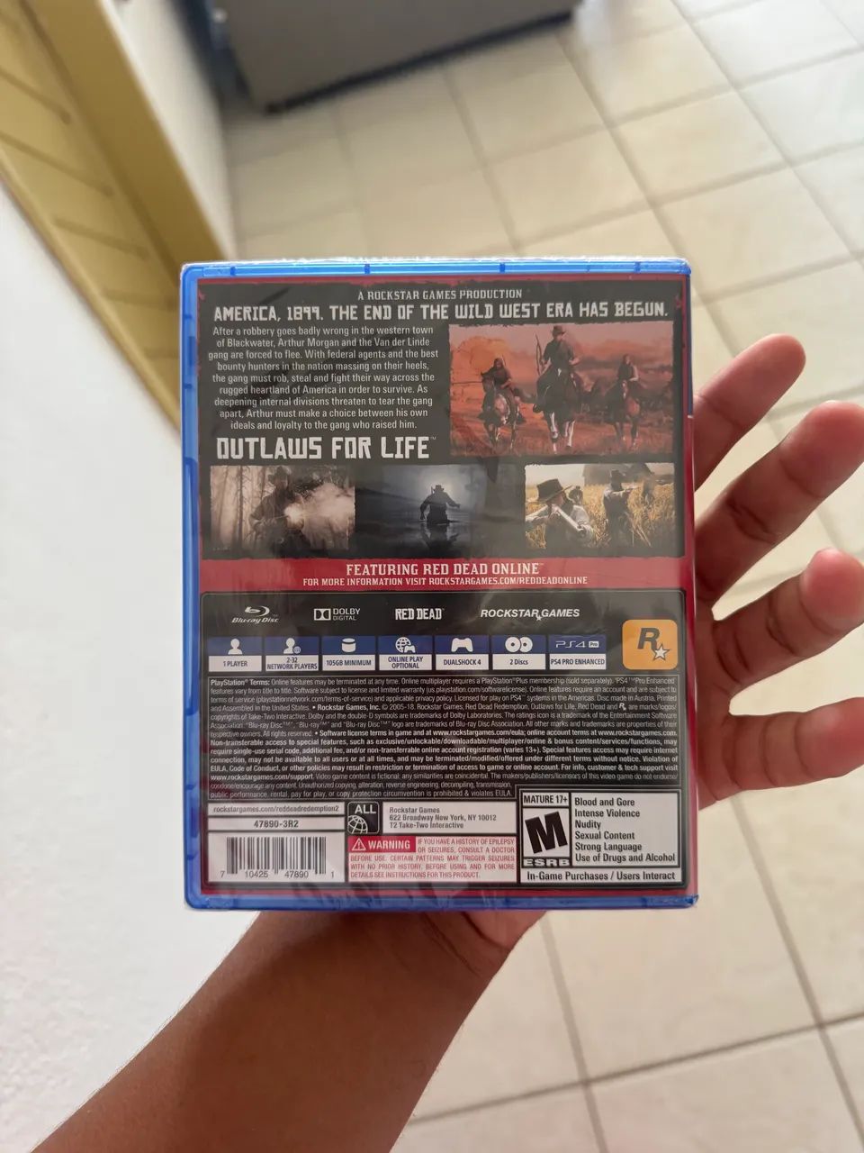 Red Dead Redemption 2  PS4/PS5 lacrado! - Foto 2